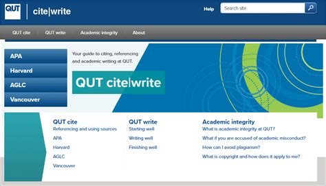 QUT cite.